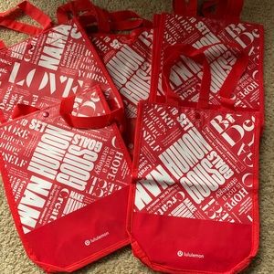 Bundle of Lululemon Bags